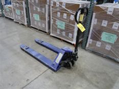 Equiprite Hydraulic Pallet Jack 5,500 Lb Capacity w/ 27" x 48" Forks