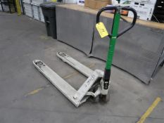 Crown Hydraulic Pallet Jack 5,000 Lb Capacity w/ 27" x 48" Forks
