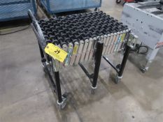 Best Flex 200 Expandable Gravity Roller Conveyor, 18" Wide