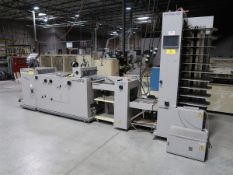 Horizon Booklet Maker w/ Standard Horizon Stitcher and Folder Model SPF-20, S/N 107001 w/ (2) Hohner