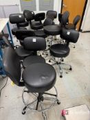 Lot (15) Adjustable Height Work Chairs