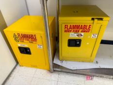 Assorted Flammable Storage Cabinets