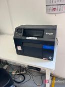 Epson ColorWorks C6500Au Printer; Model: M356A;
