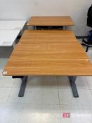 Lot (3) Flexispot 4' Long Electric Adjustable Height Desks;