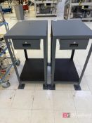 Lot (2) Metal Workstations