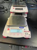 Lot (3) Ohaus Scout Parts Digital Scales; Model: SPX2201