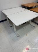 Lot (2) Flexispot 4' Long Electric Adjustable Height Desks;