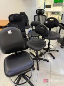 Lot (7) Work Chairs