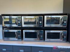 Lot (6) Sharp 1000W/R-21LCFS Microwaves