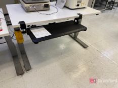 Lot (2) Flexispot 4' Long Electric Adjustable Height Desks; WhiteTops