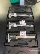 Lot (3) Mitutoyo Digital Calipers; 6