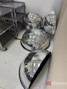 Lot (4) Ceiling Mirrors