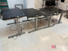 Lot (4) Flexispot 4' Long Electric Adjustable Height Desks