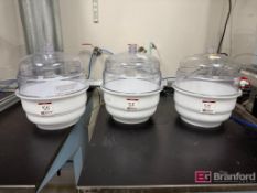 Lot (3) SP Belart Vacuum Desiccators