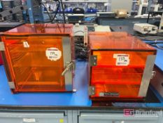 Lot (2) Terra Universal Desiccator Dry Boxes