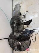 Lot (3) Industrial Wall Fans;