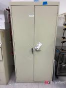 Industrial Metal Storage Cabinet w/ Contents