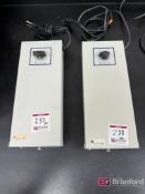 Lot (2) Logical Devices UV Erasers