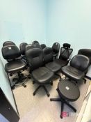 Lot (14) Adjustable Wook Chairs