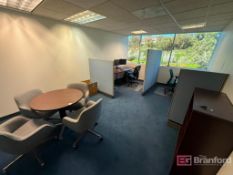 Office w/ Contents incl Flexispot 6' Long Electric Height Desks, etc