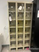 Global Locker Set; (18) Total Lockers