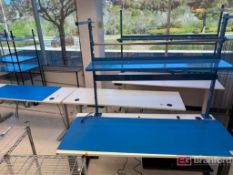 Lot (4) Electric Adjustable Height Worktables