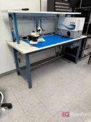 Industrial 6' Long Workbench w/ Power, Riser