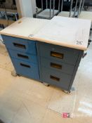 Lot (2) Rolling Tool Cabinets