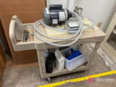 Marathon 3/4-HP Motor on Push Cart; Model: 5KC49PN0283