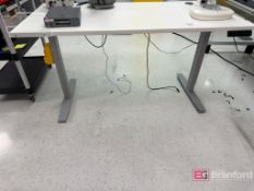 Lot (2) Flexispot 5' Long Electric Adjustable Height Desks;