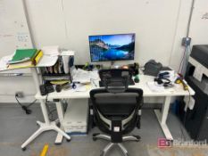 Flexispot Electric Adjustable Height Desk; With Office Chair