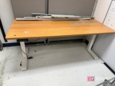 Lot (2) Flexispot 6' Long Electric Adjustable Height Desks;