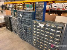 Various Small Parts Storage Bins w/ Contents