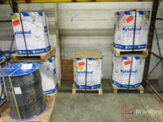 (5) Spools of Black Raw Wire