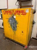 Lab Safety Supply Approx. 110-Gal Cap. 2-Foor Flammable Storage Cabinet