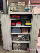 2-Door Metal Cabinet w/ Contents