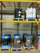 (10) Spools of Black Raw Wire