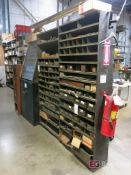 Assorted Racks, Cabinets; w/ Contents