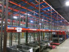 (11) Sections of Dual Carriage Bolt Together Push Back Racking