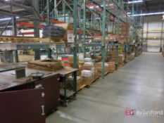 Contents of (15) Sections of Pallet Racking