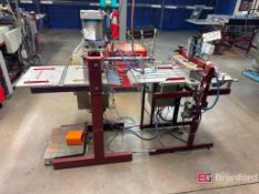 Bindomatic AB Type CMS-100 Gluing Press Station for Thermal Cover Production