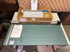 Large Lot of Paper Cutters, Rotary Trimmers