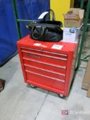 Snap-On 5-Drawer Rollaround Mechanics Toolbox w/ Voyager Tool Bag; w/ Contents