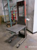 Lewis & Shepherd Type CH 1000-Lb Cap. Hand Crank Dielift Cart