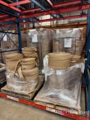 (4) Skids of Various Size Paper Sheathing Rolls
