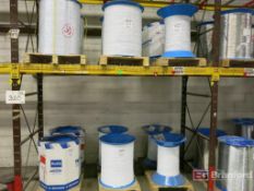 (12) Spools of White Raw Wire