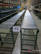 Large Lot of Roller Top Conveyor