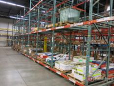 Contents of (15) Sections of Pallet Racking