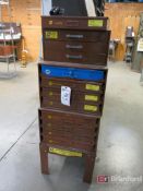(3) Assorted Small Parts Cabinet, Small Parts Bin; w/ Contents