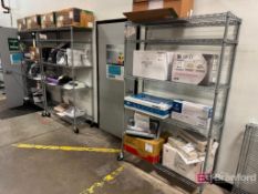 (3) Trinity 5-Shelf Rolling Wire Racks 77” X 48” X 18” (HxWxD)